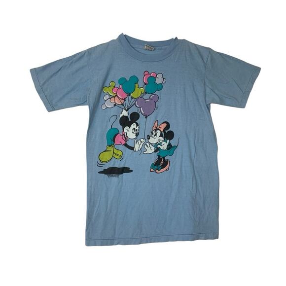 Vintage Blank Expressions Mickey Mouse Disney Minnie mouse shirt short sleeve te - Picture 1 of 8